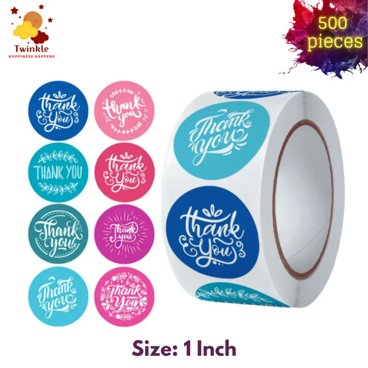 500%20pieces%201%20Inch%20Thank%20You%20for%20Your%20Order%20Stickers%20Decorative%20Thank%20You%20Label%20Sticker%20Stationery,%20Business%20Packaged,%20Gift%20Wrapped,%20Handmade%20and%20Food%20Sticker%20-%20Image%203