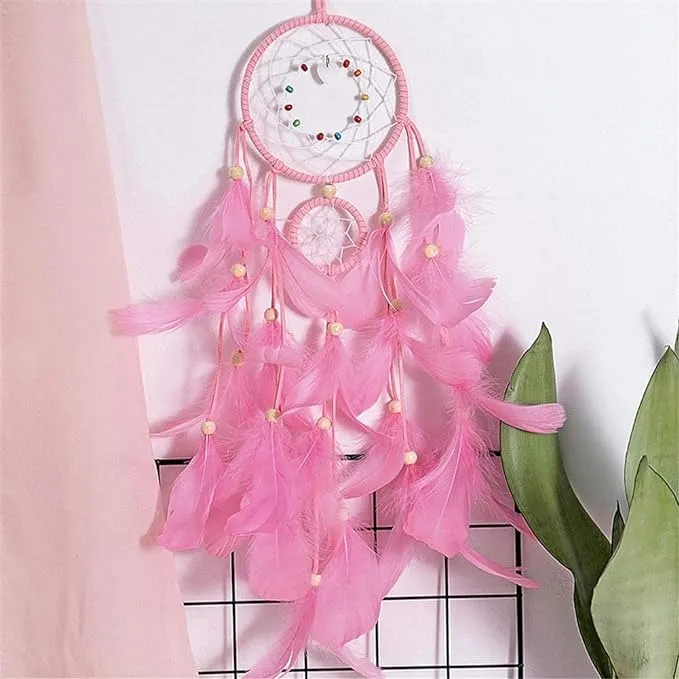 Dream%20Catcher%20with%20lamp%20pendant%20Feather%20Fairy%20LED%20Light%20Wall%20Hanging%20Bedroom%20Decor%20Ornament%20Gift:%20Pink,%20Purple%20and%20Blue%20-%20Image%208