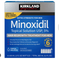 Kirkland Minoxidil 5% for Beard & Hair Growth (one month supply). 