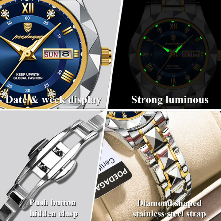 POEDAGAR%20Luxury%20Ladies%20Dress%20Watch%20Luminous%20Waterproof%20Week%20Date%20Woman%20Wristwatch%20Stainless%20Steel%20Women%20Quartz%20Watches%20reloj+box%20KEEMEEUYZO%20-%20Image%203