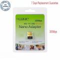 Mini USB Adaptor 300 Mbps WiFi Adaptor For pc USB Ethernet WiFi Dongle 2.4G Network card  Antena WiFi Receiver. 