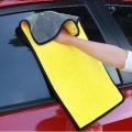 60X40 cm Car Double Layer Microfiber Car Towel. 