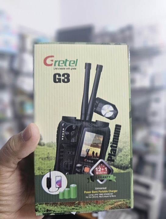 Gretel G3 Antina Power Bank Phone 9800mAh