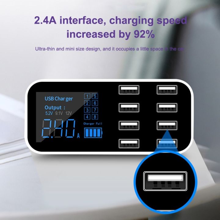 A9S%20Fast%20Car%20Charger%208%20Port%20Multi%20USB%20LCD%20Display%2012V%20Phone%20Charger%20USB%20Hub%20for%20Phone%20Tablets%20DVR%20-%20black%20-%20Image%202
