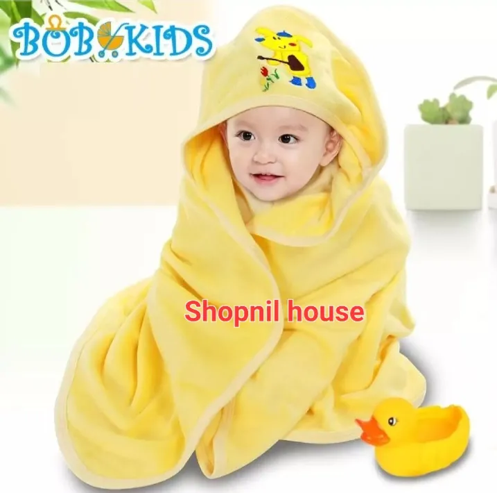3%20Pic%20Baby%20Hooded%20Towel%20Baby%20Cap%20Towel%20(Best%20Quality)%20-%20Image%206