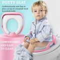 Baby Comot Seat Toilet seat Safe Soft Training seat Potty Sitting Ring with Handles Bathroom Trainer closestool Cover. 