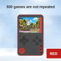 500 in 1 handheld game console ultra-thin card game console retro video game console great gift for children and adults high quality.