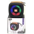Wireless Portable Rechargeable Mini Disco Speaker X-911 with Bluetooth, FM Radio, AUX, TF Memory Card Reader and USB Pen Drive.
