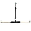 Go Kart Steering Rack, Power Steering Gear Rack Pinion Assy 500MM for UTV for Karting. 