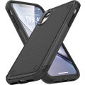 Anti-fall 2 in 1 Heavy Duty Armor Case For iPhone XR Phone Case Shockproof Soft Casing Hard Back Cover.