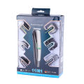 Electric Hair Trimmer Clipper Self-Cut Personal Haircutting Kit USB Charging Slicked-Back Hair Cutter for Men Home-use Salon Barber Low Nois Hair Clipper, EU Plug. 