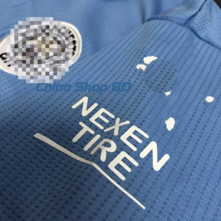 Manchester%20City%20Home%20Polo%20Blue/White%20Football%20Jersey%20Half%20Sleeve%20-%20Image%204