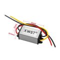 (New)XWST DC 12/24V To 5V Converter Step-Down Vehicle Power Module, Specification: 12/24V To 5V 5A Small Aluminum Shell. 