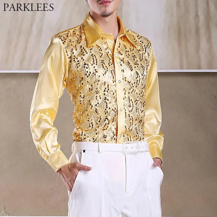 Shiny%20Gold%20Sequin%20Glitter%20Long%20Sleeve%20Shirt%20Men%202019%20New%20Fashion%20Nightclub%20Party%20Stage%20Disco%20Chorus%20Shirt%20for%20Men%20Chemise%20Homme%20-%20Image%203