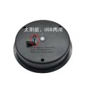 Round Solar Battery Box Lithium Battery Box usb Rechargeable Super Bright Battery Box.