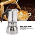 Glass Moka Pot, Delicious Moka Pot Coffee Maker Heat Resistant for Home. 