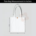Samia Crafts 13/14Inc Fashionable Top Handle Canvas Tote Bag - Simple Plain Solid Color Best Fabric & Shopping Bag For Daily Use.