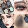 Silky Waterproof Pearlescent Eye Shadow Plate Earth Color Eye Lying Silkworm Highlighter Cosmetics. 
