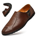 Men's Casual Shoes Sapato Masculino Dress Shoes Plus Size Genuine Leather Shoes Men Luxury Moccasins BunnyGarden. 