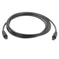 Optical Fiber Optic Toslink Digital Audio Cable 3ft gold Lot.