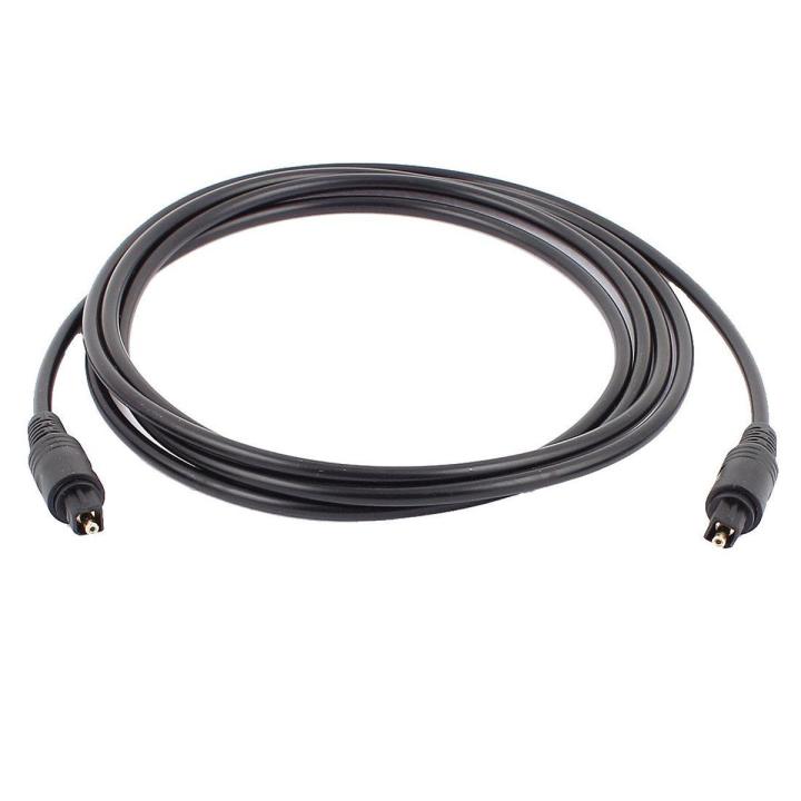 Optical Fiber Optic Toslink Digital Audio Cable 3ft gold Lot