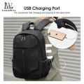LouisWill Men's Waterproof Bag Oxford Cloth Large Capacity Backpacks Office Bags Shoulder Bag Computer Bag Casual Backpack Laptop Bags Business Backpacks Fashionable Men's Backpack. 