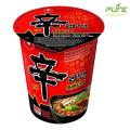 Nongshim shin cup ramyun - 68 gm Korean Gourmet cup ramen noodles. 