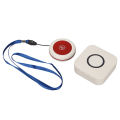 Caregiver Pager Wireless Nurse Call System Alert Button Long Distant for Home Hospital.