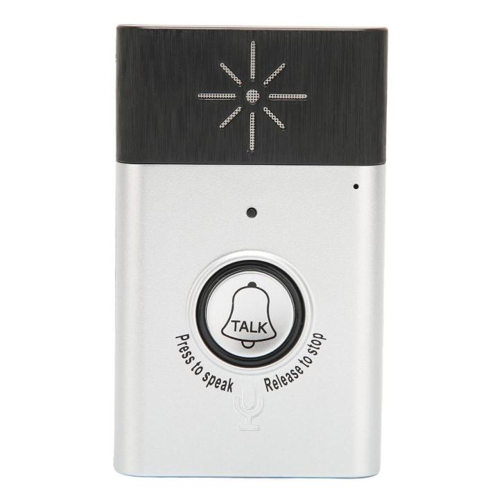 Wireless Doorbell, Clear Voice 2 Way Intercom Doorbell for Home for Office