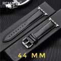 Leather Watchband Soft Material Wrist Strap 20mm 22mm 44mm with Stainless Steel Buckle. 