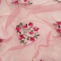 New Floral Embroidery Chiffon Silk Scarf Women Muslim Hijab Headscarf Soft Wraps Headband Summer Sunscreen Shawls Beach Shawls.