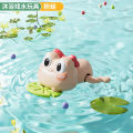 Clockwork swimming turtle Simulation animal plush jumping stail children's toys -1pcs. 