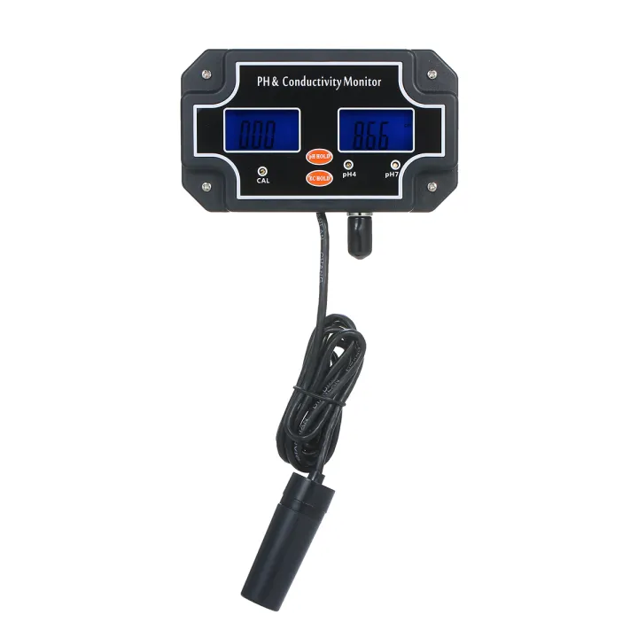 KOGEEK%202%20in%201%20Water%20Quality%20Tester%20pH/EC%20Meter%20Waterproof%20Double%20Display%20Tester%20Black%20PH/EC-2681%20-%20Image%204