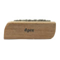 Apex Cow Hair Brush- Tan. 