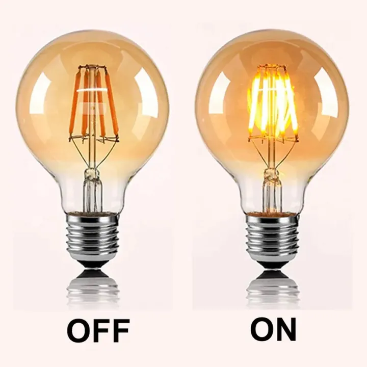 6%20Pack%20G95%20LED%20Bulb%202700K%20Vintage%20Retro%20Edison%20Filament%20Bulb%20E27%20-%20Image%203