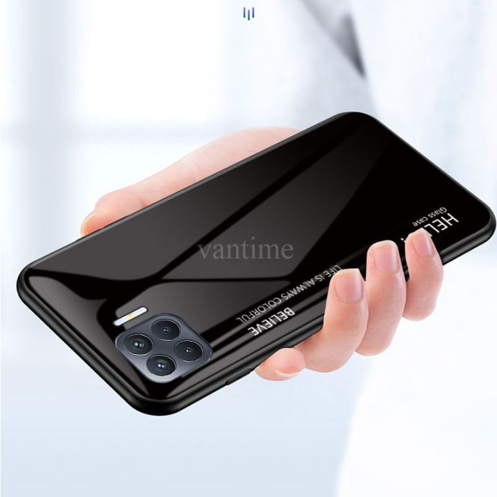 Vantime%20for%20OPPO%20F17%20Pro%20Case%20Gradient%20Phone%20Back%20Hard%20Glass%20Cover%20-%20Image%204