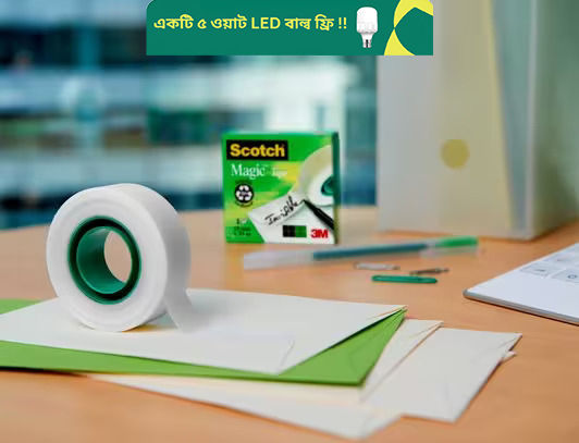 Removable%20tape%203M%20Magic%20Tape%20Scotch%20Magic%20Tape%20Office%20Transparent%20Tape%20Magic%20invisible%20tape%20-%20Image%202