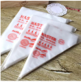 20-Piece Plastic Disposable Piping Bags - Convenient Cake Cream Decorating Solution For Home Bakers. 