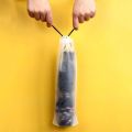 Portable Umbrella Drawstring Storage Bag / Travel Translucent Waterproof Storage Pouch / Bundle Mouth Umbrella Cover Organizer / Store Out Moisture-proof Dust Bag.