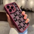 Cute Love Heart Couples Camera Protection Case For iPhone 11 12 13 14 Pro Max 15 Pro Max X XR Max 7 8 Plus Soft TPU Back Cover.