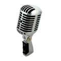 Professional Wired Vintage Classic Microphone Good Quality Dynamic Moving Coil Mike Deluxe Metal Vocal Old Style Ktv Mic Mike. 
