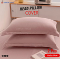 Standard Size Pillow Cover Light Pink.