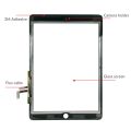 For iPad Air 1 A1474 A1475 A1476 For iPad 5 LCD Outer Touch Screen Digitizer Front Sensor Glass Display Touch Panel Replacement.