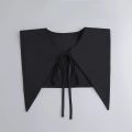 (New)White Lapel Collar Vintage Detachable shirt Collar for Women Bloue weater Fale Collar Lapel Top Neckwear Tie Acceory.