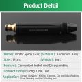 Water Spray Gun Nozzle High Pressure with Quick Connector and Tap Adapter Hose Pipe for Kitchen Garden Car Wash Floor Cleaning Bike Window Washing Tools. 
