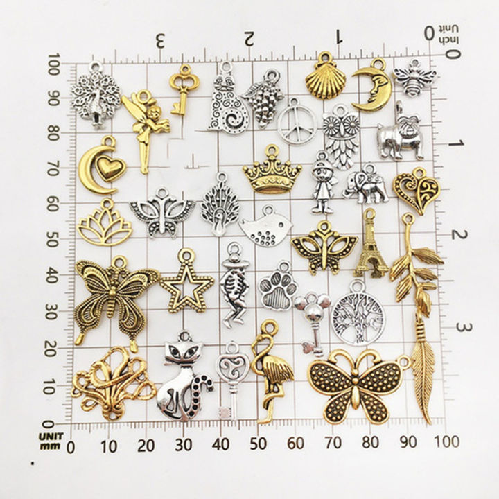 30Pcs/Pack%20Mixed%20Vintage%20Metal%20Animal%20Charms%20Pendants%20For%20DIY%20Jewelry%20Making%20-%20Image%204