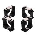 4 PCS 18650 Li-ion Battery Holder Stand Cylindrical Battery Pack Bracket,18650 Battery Holder. 