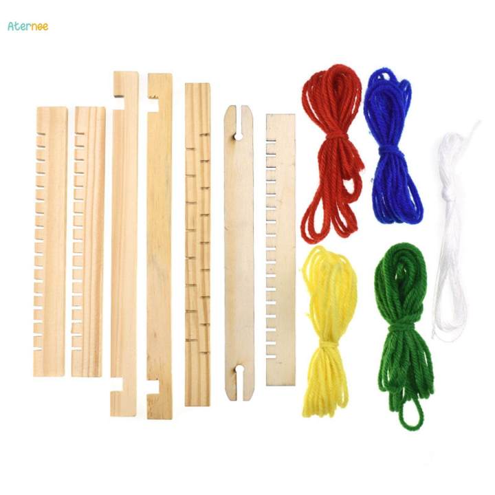 Wooden%20Craft%20Weaving%20Loom%20DIY%20Hand%20Knitting%20Weaving%20Machine%20for%20Purse%20-%20Image%204