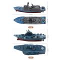 niceEshop Remote Control Battleship, Waterproof Educational Toys Challenger Aircraft Carrier - RC Boat Aircraft Ship - Boat Kids Toys for Boys Girls.