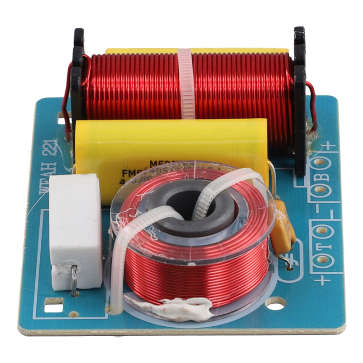 2 Way Audio Frequency Divider DIY Bass Speaker Subwoofer Crossover